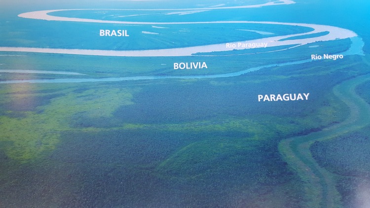 The bolivian pantanal with Puerto Bush, Bahia Negra and Brazil