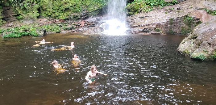 Amboro National park Bolivia Nutural pools