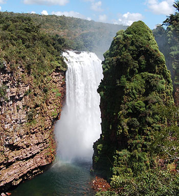 Noel Kempf nationalpark mit seinen Wasserfallen